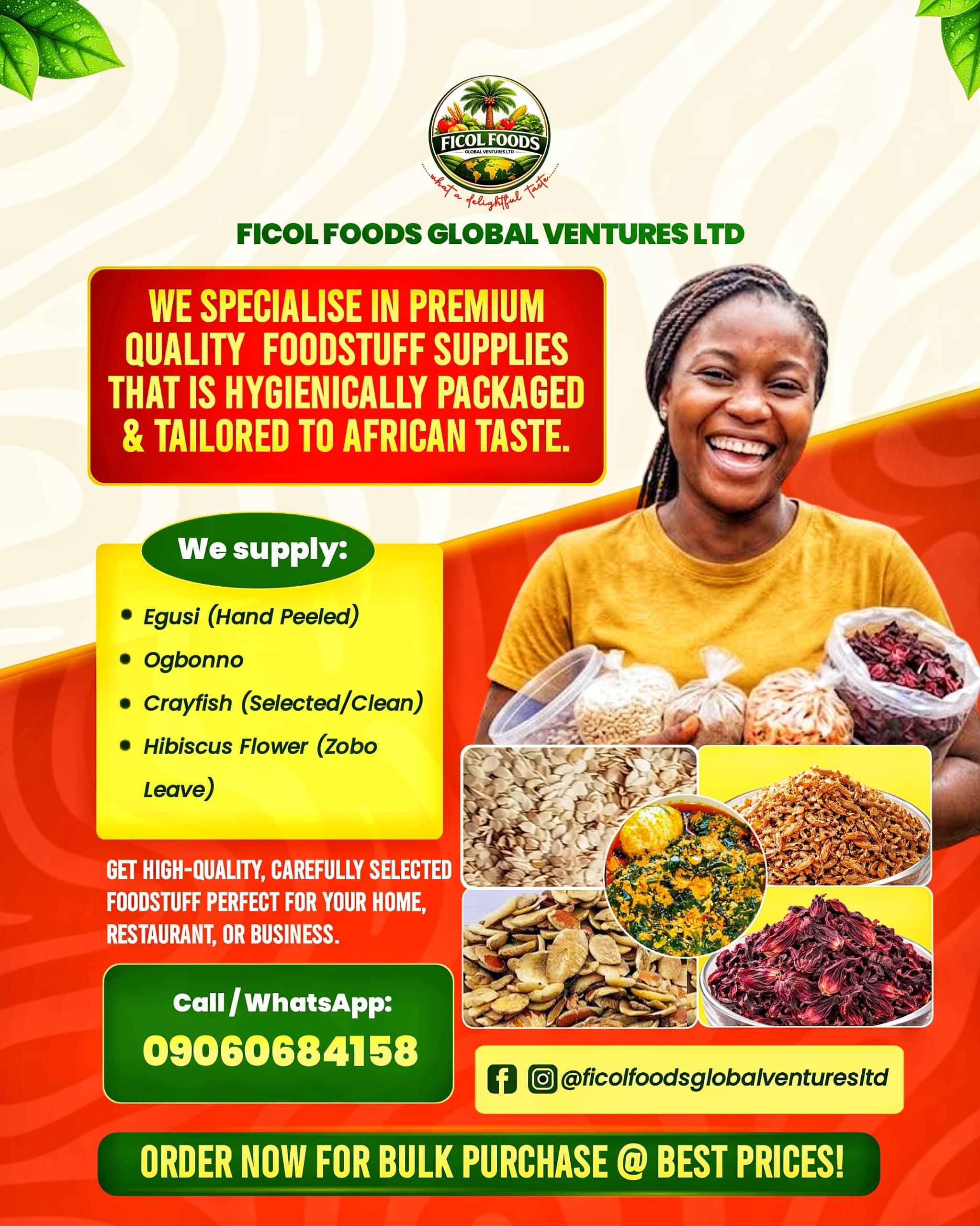 African farm produce